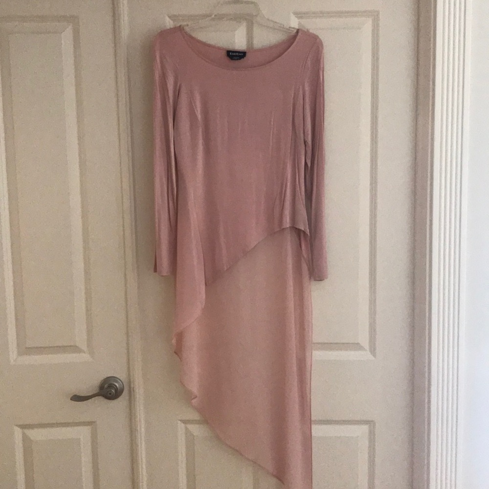 Bebe chiffon back top